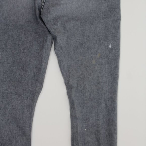 Fidelity Women's Jeans Gray Luna Grommet Shred Hem - Picture 10 of 12